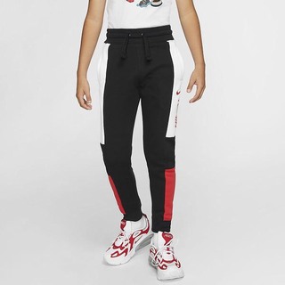 Pantaloni Nike Air Baieti Negrii Albi Rosii | LEAJ-28149